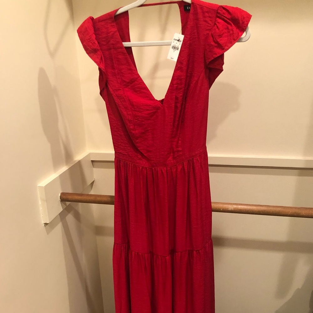 Woman's Express small red sundress
